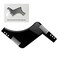 Beard Shaping Tool, Beard Lineup Tool with Inbuilt Comb, Beard Stencil Beard Template for Men, Curve Step Cut Beard Shaper for Line Up &amp; Edging