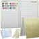308 Colors Nail Swatches Book with 360 Nail Tips and Number Labels Professional Nail Color Chart Card Display Gel Polish Book Nail Painting Practice Design Board No Need Pasting, No Need Glue
