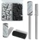 80 Pcs 3mm Small Sanding Bands with 2Pcs Small Mandrel Bit for Nail Drill, Upgrade Design Mini Nail Sanding Bands for Acrylic Nails Gel Removing Shaping, Manicure Nail Salon Use (150# 240#)