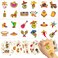 144 Pcs Cinco De Mayo Temporary Tattoo Stickers, 24 Styles Mexican Fiesta Party Tattoos For Kids Fiesta, Cinco De Mayo Party Decorations