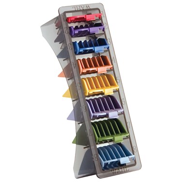 Wahl Professional Cutting Guides 1/8 Color Coded Clipper Guards Durable Easy to Use