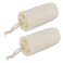 2Pcs Organic Natural Loofah Sponge, Luffa Bath Shower Sponge for Deep Clean Skin Care, Exfoliating Body Back Scrubber for Men Women Adults SPA Beauty Bathing Daily Care