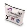 WCGXKO Cheerleading Gift Cheerleader Survival Kit Portable Travel Accessories Toiletry Bag Makeup Bag (survival cheerleader)