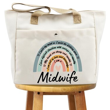 WCGXKO Trainee Midwife Gift - Zipper Pouch Cosmetic Bag