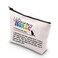 WCGXKO Veterinarian Gift Vet Tech Appreciation Gift Vet Doctor Nurse Zipper Pouch Makeup Bag (vet nurse noun)