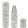 10ML Bling Perfume Spray Bottle, Rhinestone Travel Refillable Perfume Atomizer Bottle Bling Portable Mini Perfume Spray Dispensers. (Silver)