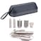 Airwrap Travel Case for Dyson/Shark Flexstyle, Travel Pouch for Complete Styler and Attachments, Travel Bag for Hair Dryer (Dark Gray)
