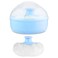 WLLHYF Baby Body Cosmetic Powder Puff Large Fluffy Soft Face Loose Powder Puff with Container Case for Baby Kid Adult Bath Travel