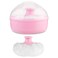 WLLHYF Baby Body Cosmetic Powder Puff Large Fluffy Soft Face Loose Powder Puff with Container Case for Baby Kid Adult Bath Travel (Pink)