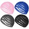 WLLHYF 4 Pack Hair Nets Cap Crochet Knit Snood Bonnets Sleeping Hairnet Fitted Hair Cover Wrap Comfortable Haircare Wave Cap for Women Keep Curls Ballet Serving Tidy Shower Bath Beauty