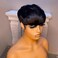 Black Bowl Cut Wig For Women Short Hairstyles Wigs For Black Women