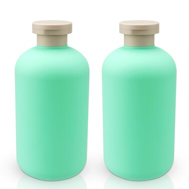 Shampoo and Conditioner Bottles 16.9oz 2 Pack Travel Bottles for Toiletries