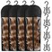 4 PCS Wig Holder Wig Storage Bags Wig Hanger Extra Long Hair Extension Holder Wig Storage for Multiple Wigs(31.5 Inch)