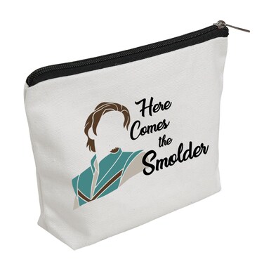 WZJHCL Rapunzel Flynn Rider Makeup Pouch Bag Tangled Inspired Cosmetic Kit Bag The Lost Princess Gift Here Comes The Smolder (Smolder)