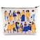 WZMPA Sigma Gamma Rho Paraphernalia Sorority Sisters Gift Sorority SGR Makeup Zipper Pouch Bag Sorority Greek Merchandise (Sorority SGR)