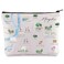 WZMPA Memphis City Map Cosmetic Bag Memphis Travel Souvenir Gift Memphis Long Distance Relationship Makeup Zipper Pouch Bag Memphis Merchandise (Memphis)