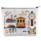WZMPA San Francisco Travel Cosmetic Bag Gift San Francisco Souvenir Gift San Francisco Makeup Zipper Pouch Bag San Francisco Merchandise (San Francisco)