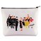 WZMPA Grease Musical Cosmetic Bag Danny And Sandy Fans Gift Grease Character Makeup Zipper Pouch Bag Broadway Grease Merch (Grease Musical)