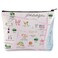 WZMPA Philadelphia City Map Cosmetic Bag - Travel Souvenir Gift - Long Distance Relationship Makeup Zipper Pouch
