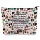 WZMPA Twilight Cosmetic Bag Edward Cullen ＆ Bella Swan Fans Gift You Are Braver Stronger Smarter Than You Think Edward Makeup Bag Bella Merchandise (Always-Twilight)