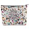 WZMPA Indian Princess Forest Cosmetic Bag Fairy Tales Princess Fans Gift You Are Braver Stronger Beautiful Than You Know Princess Makeup Zipper Pouch Bag (Always Poca)