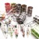 10 Rolls Flower Nail Foil Transfer Stickers Flower Bamboo Ink Painting Pattern Nail Foil Sheets Transfer Foils Stickers Spring Nail Art Decorations Nail Supplies