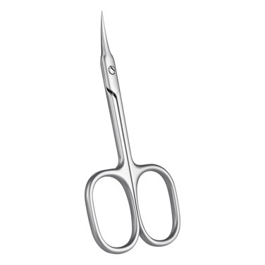 Cuticle Scissors Fine Curved Blade, Nail Sicssors Pedicure Beauty Grooming Single Piece for Eyebrow, Eyelash, Dry Skin