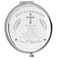 First Holy Communion Present for Family First Communion Makeup Mirror for First Communion Baptism Portable Makeup Mirror Christian Makeup Mirror Cosmetic Mirror (with Love)