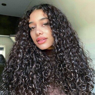 X-TRESS Pink Highlight Wig Ombre Lace Front Wigs Pre Plucked Body Wave Glueless Wigs 30 Inch Black Middle Part Synthetic Wigs with Fluorescent Pink Highlight for Women