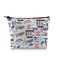XYANFA Anesthesia Makeup Bag Anesthesiologist Gift Anesthesia Tech Week Gift Technician Gift Anesthetist Nurse Doctor Cosmetic Bag (I LIKE PEOPLE)