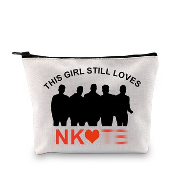 XYANFA Music Gift Makeup Bag Music Lover Gifts Music Band Fan Gift NK Music Band Inspired Gift Cosmetic Zipper Pouch Bag (THIS GIRL STILL)