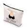 XYANFA Six Candle Movie Quote Makeup Bag 80s Movie Lovers Gift What's Happening HOT STUFF Zipper Pouch (HOT STUFF)