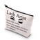 XYANFA Lash Tech Makeup Bag Gift For Makeup Artist Coworker Gift Salon Gift Stylist Gift Esthetician Gift Lash Artist Cosmetic Bag (Lash Artist noun)