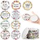 Y1tvei Bible Verse Compact Mirrors - 36Pcs Floral Bible Verse Mini Compact Mirrors Christian Gifts Bulk Inspirational Small Portable Round Pocket Makeup Mirror for Purse Church Party Favors for Women
