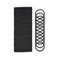 45 Pcs Black Elastics Hair Ties Hair Ponytail Holders Hair Elastic Bands Hair Accessories for Women (4mm)
