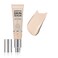 PHOERA Hydrating Serum Foundation,Makeup Base Foundation Hypoallergenic and Flawless Full Coverage.(N01 Porcelain)