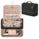 Yarwo Large Airwrap Storage Bag Compatible for Shark FlexStyle Styling (HD 430/440), Double Layers Travel Case Box for Shark Flexstyle/Dyson Airwrap and Hair Styler Attachments, Black (Bag Only)