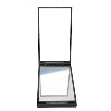 Foldable Makeup Mirror, 4 Way Mirror Plastic 360 Degrees Handheld Desktop Lightweight Portable, Easy to Open and Close Self Hair Cutting Mirror for Home Travel Office Stylists Barbers