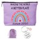 15th Birthday Gifts for Girls with 2010 Birthday Makeup Bag and Inspirational Keychain, 15 Year Old Birthday Gift Ideas for Daughter, Niece, Granddaughter, Thank you, Christmas Cosmetic Travel Bag