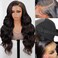250 Density 26 Inch SKINLIKE Real HD Lace Front Wigs Human Hair Pre Plucked 13x4 Wear and Go Glueless Body Wave Wigs Human Hair For Black Women Lace Frontal Wigs Human Hair with Baby Hair