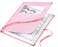 False Eyelash Storage Book Protable 16 Pari Eyelashes Organizer Holder Case Lash Contanier Box Glitter Cover Lash Container Empty Case with Eyelash Tweezer Pink