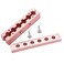 DIY Lipstick, Aluminum Alloy Rose Gold12.1 DIY Lipstick Dual Uses Lip Balm Maker Tool for Beauty Home Use (6 Hole)
