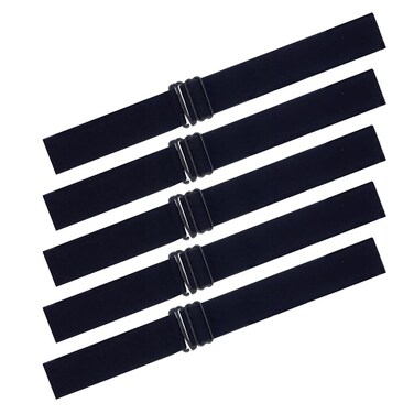 Yokada 10PCS Black Adjustable Elastic Band For Wigs，Lace Melting Band,Wig Bands,Wig Headband,Wig Accessories,Melt Adjustable Straps For Wigs Sewing in Wig (5Pcs, Wig Adjustable bands)