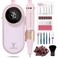 YOKE FELLOW Nail Drill Machine - 40000RPM Nail Drill Professional with 17 Drill Bits for Electric Nail File Manicure Pedicure Home Use (Pink)