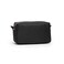 Organizer Bag Lightweight Cosmetic Bag with Ring Clasp Perfect Travel Makeup Bag for Women nylon Stand Up Design (Black/Nylon)