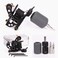 Coil Tattoo Machine Gun Iron Liner 10 Wraps Coils Shader Tattoo Kit Selflock Tattoo Grip Tube 25mm Silicone Grips Cover Tattooing Tips 5F 5R for Starter Tattooist