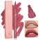 YOUNG VISION Gourd-Shaped Precision Liquid Lipstick &amp; Lipliner - Nude Matte Shades