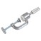 Wig Head Stand Silver Metal Adjustable Mannequin Training Head Standard Holding Clamp