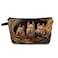 Squirrel Present Squirrels Makeup Bag Cute Small Organizer Bag with Zipper Adorable Squirrel Print Cosmetic Bag Birthday Presents for Squirrel Lovers Women Sisters Friends