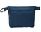 Small Zipper Pouch with Carabiner Clip, Small Nylon Pouch Water-Resistant Travel Bag with Zipper Multipurpose Digital Cosmetics Toiletry Bag Tools Storage, Dark Blue